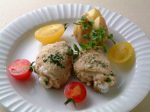 Photo of Roast Chicken: a quick microwave meat recipe provided with nutrition facts for a chicken entree.