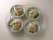 Photo of steamed scallops.
