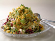 Image of Potato & Egg Salad: a quick microwave recipe provided with nutrition facts for a salad with a homemade sweet and sour dressing