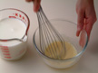 Image of mixing margarine and flour.