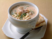 Image of Chicken Creole Manhattan: a quick microwave soup recipe provided with nutrition facts for the famous chicken soup bowl.