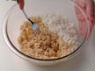 Photo of mixing Fried Rice Sauce and steamed rice.