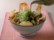 Image of Tanuki rice bowl (donburi): a quick microwave recipe provided with nutrition facts for an easy Japanese rice bowl