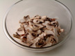 Image of mushrooms added on the top of pancetta