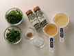 Image of ingredients of Cold Parsley Sauce.