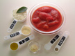 Image of ingredients of Tomato Sauce.