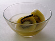 Image of Fresh Kiwi Fruit Compote: a 5-minute microwave recipe provided with nutrition facts for a tasty dessert.