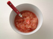 Image of Apple Jam: a 5-minute microwave jam recipe provided with nutrition facts.