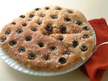 Image of Focaccia Bread: a quick microwave recipe provided with nutrition facts for the homebaked tasty bread.