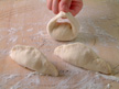 Image of forming the dough into a ring.